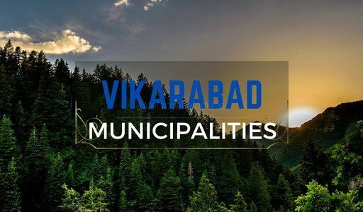 Municipalities in vikarabad district